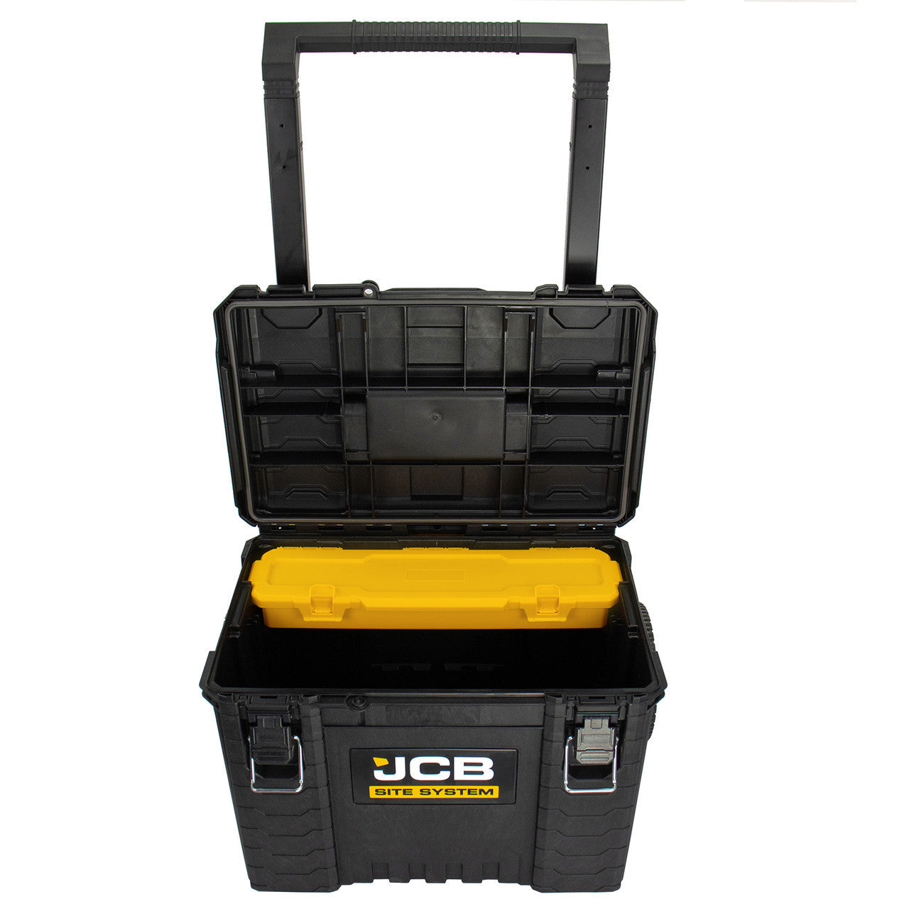 Jcb Packaging Box JCB Site System, 3-Piece Modular Tool Storage, Box and Organiser with ...