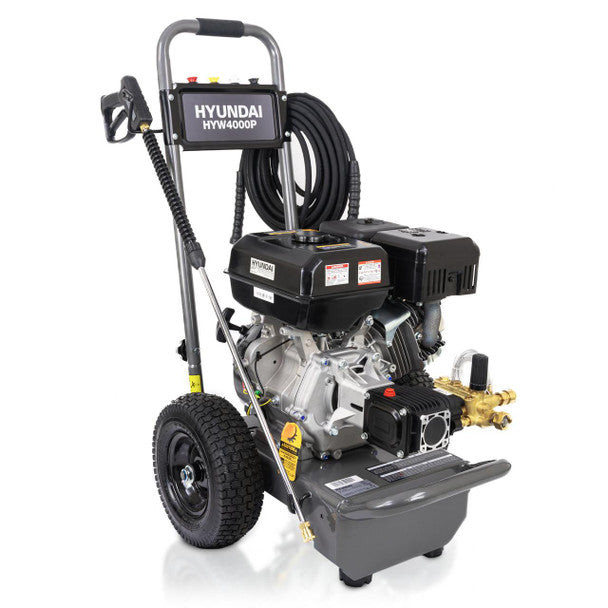 Hyundai 4000psi 275bar Petrol Pressure Washer 15L/Min 420cc Engine, An ...